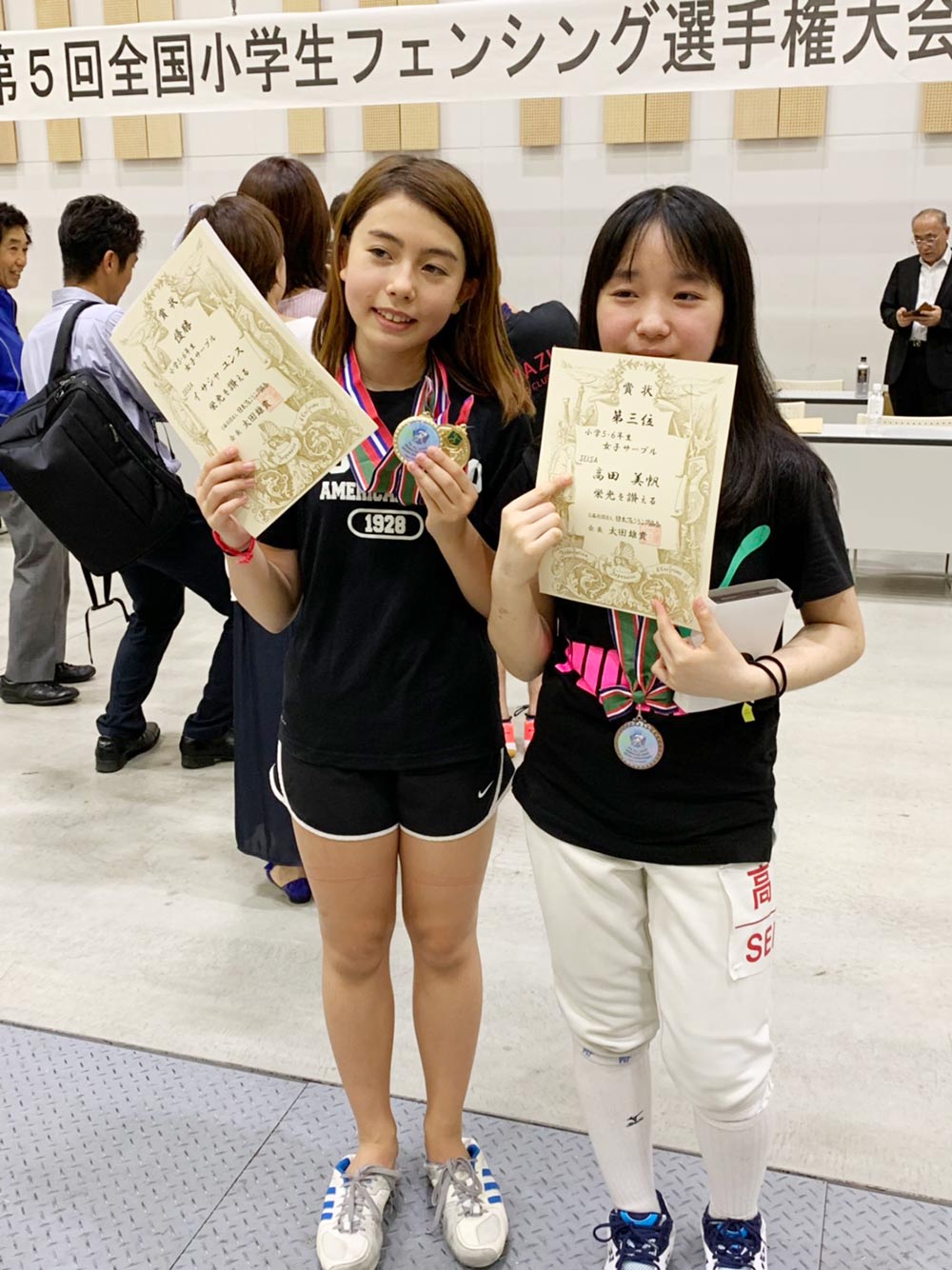 PAL Kawaguchi小学生フェンサーが全国大会で上位独占！2