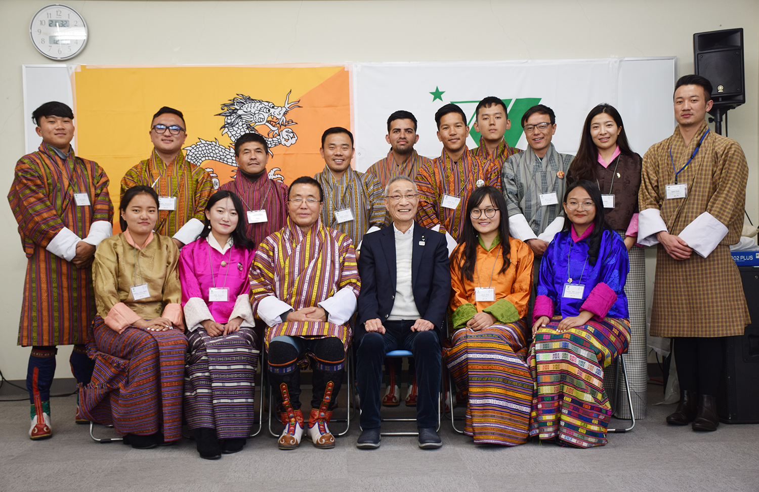 ブータン王国よりロイヤルティンプーカレッジ（RTC）
の短期留学プログラムにて13名が来日